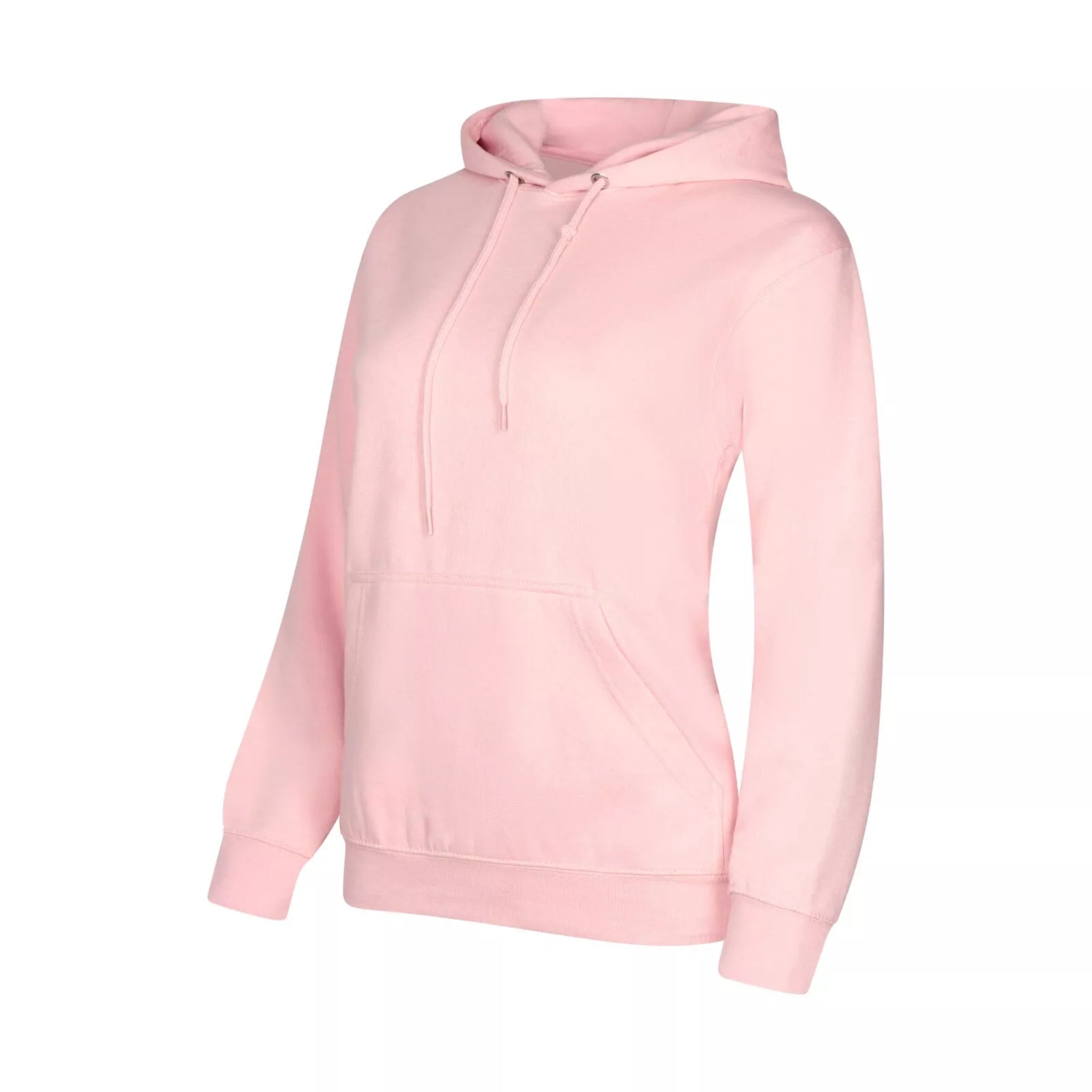 Ladies JDN branded plain pink tracksuit set with hoodie and joggers – casual loungewear for women